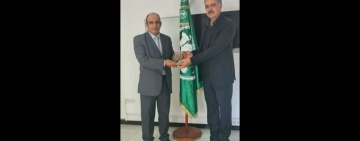 أ.د عبد الله بن سيف التوبي مدير مركز الترجمة والتعريب والاهتمام باللغة العربية  في ضيافة مكتب تنسيق التعريب بالرباط