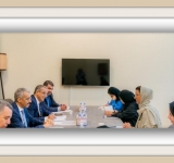 معالي وزيرة الثفافة والشباب بدولة الإمارات العربية المتحدة تستقبل معالي المدير العام للألكسو، ويشرف اثرها على اختتام اجتماع الخبراء المكلفين بإعداد ملف الحناء.