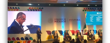 المدير العام للألكسو يؤكد في قمة الثقافة بالمكسيك على أهمية التوصيات الصادرة عن المجموعة العربية في مجال الثقافة