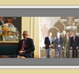 معالي المدير العام يجتمع مع أمين سرّ أكاديمية المملكة المغربية 