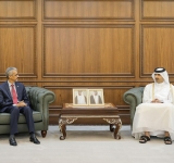 المدير العام للمنظمة العربية للتربية والثقافة والعلوم في ضيافة سعادة الشيخ عبد الرحمن بن حمد آل الثاني، وزير الثقافة بدولة قطر.