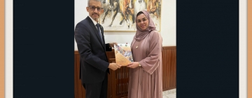 مدير عام الألكسو يؤدي زيارة مجاملة إلى سفيرة دولة الامارات العربية المتحدة لدى الجمهورية التونسية