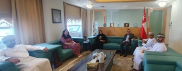 سعادة الأستاذة آمنة البلوشية، أمين اللجنة الوطنية العُمانية  تستقبل في مقر وزارة التربية والتعليم العُمانية وفد الألكسو برئاسة الأستاذ الدكتور محمد سند أبودرويش، مدير إدارة العلوم والبحث العلمي.