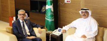 سعادة الأستاذ الدكتور عبد العزيز بن عبد الرحمن المسلم الخالدي في ضيافة الألكسو  