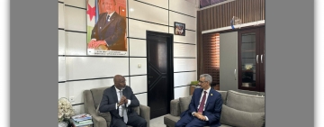 وزير التربية الوطنية والتكوين المهني في جمهورية جيبوتي   يستقبل المدير العام للالكسو