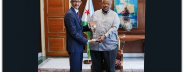 رئيس جمهورية جيبوتي يستقبل المدير العام للألكسو