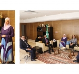 المدير  العام  للألكسو يستقبل  صاحبة السمو  الملكي الأميرة بسمة بنت علي بالمملكة الأردنية الهاشمية