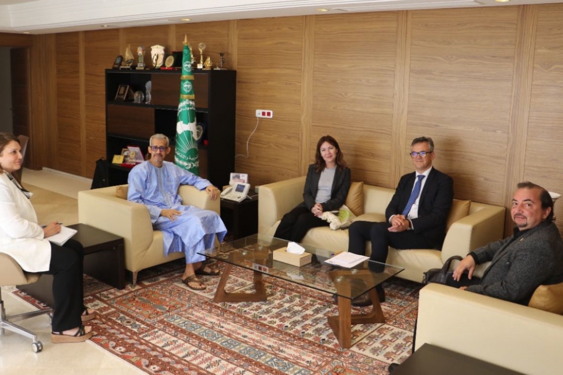 ALECSO Director-General receives Head of Council of Europe Office in Tunis