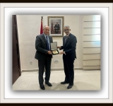 وزير التربية الوطنية والتعليم الأولي والرياضة في المملكة المغربية   يستقبل المدير العام للألكسو