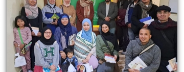 زيارة وفد مؤسسة حكيم  الماليزية لمعهد المخطوطات العربية بالقاهرة