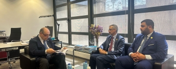 الرئيس التنفيذي للمعهد الأوروبي للبحر الأبيض المتوسط يستقبل المدير العام للألكسو