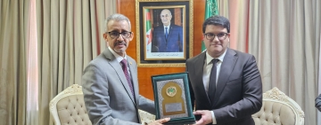 الأمين العام لوزارة التعليم العالي والبحث العلمي الجزائري يستقبل المدير العام للألكسو