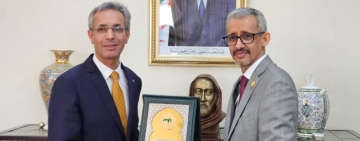 وزير الثقافة والفنون الجزائري يستقبل المدير العام للألكسو