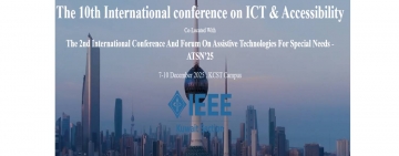 الألكسو تدعو الباحثين للمشاركة في المؤتمر الدولي العاشر حول تكنولوجيات المعلومات والاتصال والنفاذ الرقمي للأشخاص ذوي الإعاقة