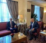 معالي الأمين العام لجامعة الدول العربية يستقبل معالي المدير العام للألكسو