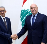 رئيس الجمهورية اللبنانية يستقبل المدير العام للالكسو