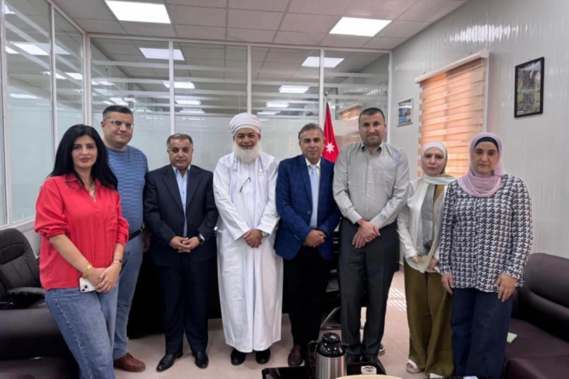 Le Secrétaire Général de la Commission Nationale Jordanienne pour l'Education, la Culture et la Science reçoit le Directeur du Département de la Culture de l'ALECSO