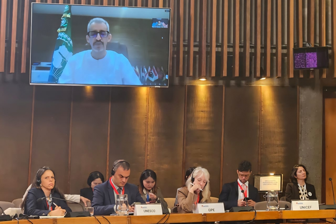 Le Directeur Général de l'ALECSO participe à la Réunion du Comité Directeur de Haut Niveau pour ODD 4 -Education à l’Horizon 2030
