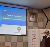 بوابة الألكسو للعلوم تتصدر أعمال المنتدى السنوي الرابع للبحوث المفتوحة ( الجامعة الأمريكية في الشارقة)