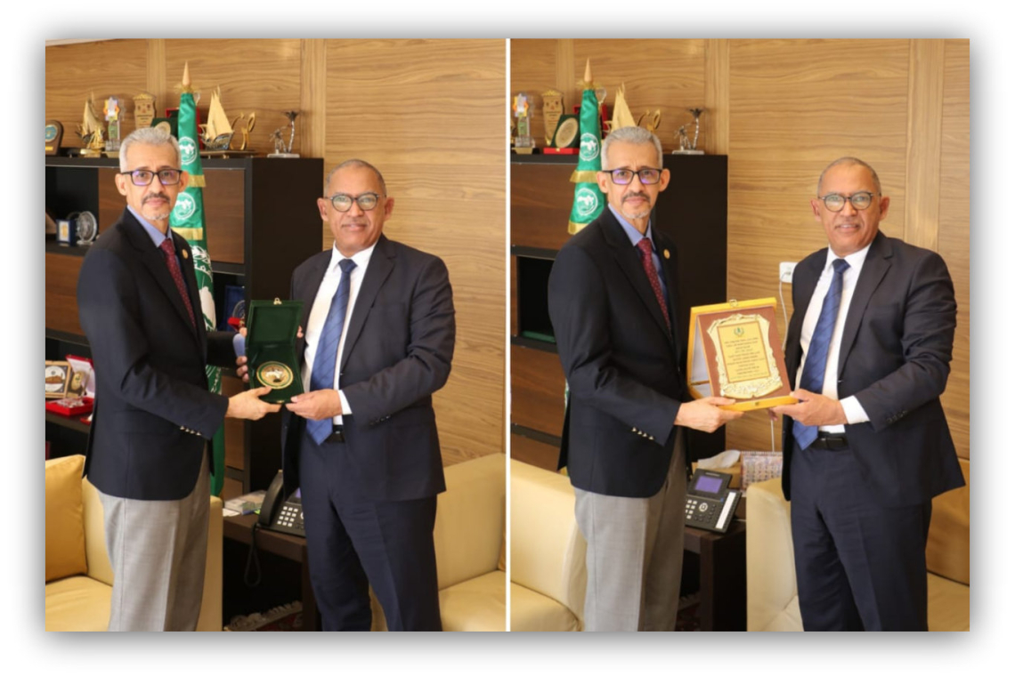 المدير العام للألكسو يستقبل رئيس جامعة نواكشوط