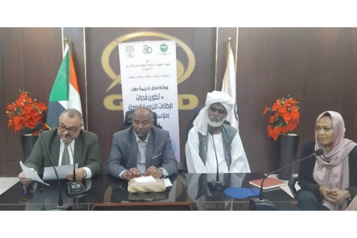 الألكسو تنظم ورشة تدريبية موجهة لإطارات الطفولة المبكر بجمهورية السودان