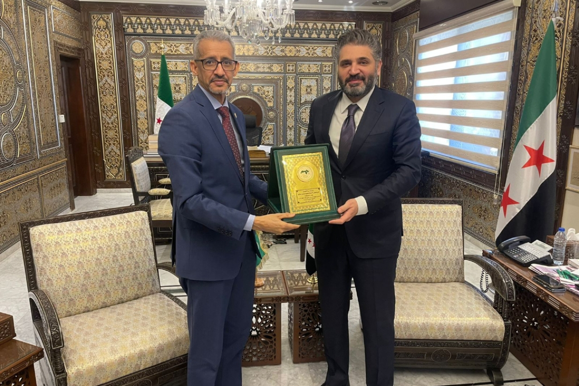 وزير الثقافة السوري يستقبل المدير العام للألكسو