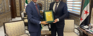 وزير الثقافة السوري يستقبل المدير العام للألكسو
