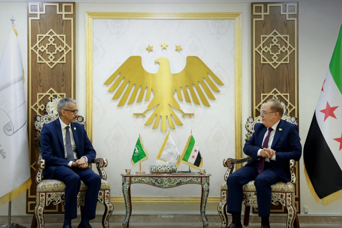 وزير التعليم العالي والبحث العلمي بالجمهورية العربية السورية  يستقبل المدير العام للألكسو