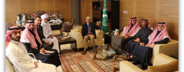المدير العام للألكسو يستقبل وفد وزارة الثقافة السعودية