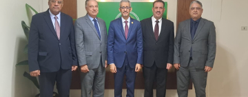 معالي المدير العام  في زيارة رسمية إلى معهد المخطوطات العربية بالقاهرة