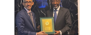 وزير التربية والثقافة والتعليم العالي الصومالي يستقبل المدير العام للألكسو