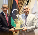 وزير التعليم العالي والبحث العلمي بدولة ليبيا يستقبل المدير العام للألكسو