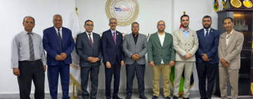 وزير التعليم التقني والفني بدولة ليبيا يستقبل المدير العام للألكسو 