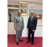 المدير العام للألكسو يؤدي زيارة لسفير الجمهورية الإسلامية الموريتانية لدى الجمهورية التونسية