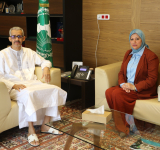 المدير العام للألكسو يستقبل القائمة بالأعمال بسفارة جمهورية العراق لدى تونس
