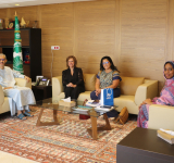 المدير العام للألكسو يستقبل ممثلة مفوضية الأمم المتحدة السامية لشؤون اللاجئين لدى الجمهورية التونسية