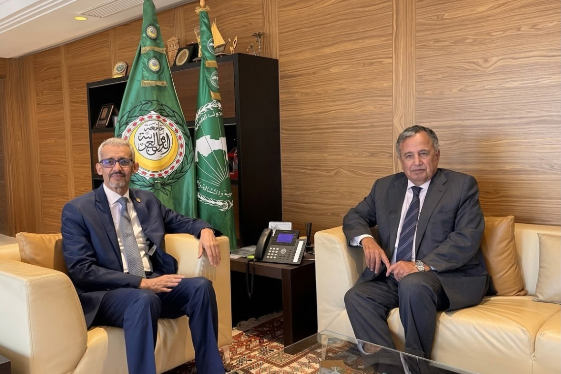 المدير العام  للالكسو يستقبل الامين العام لجامعة الدول العربية