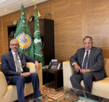 المدير العام  للالكسو يستقبل الامين العام لجامعة الدول العربية