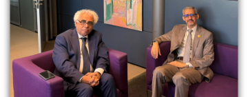 المدير العام للألكسو يلتقي المدير العام لمعهد العالم العربي في باريس لبحث آفاق التعاون الثقافي